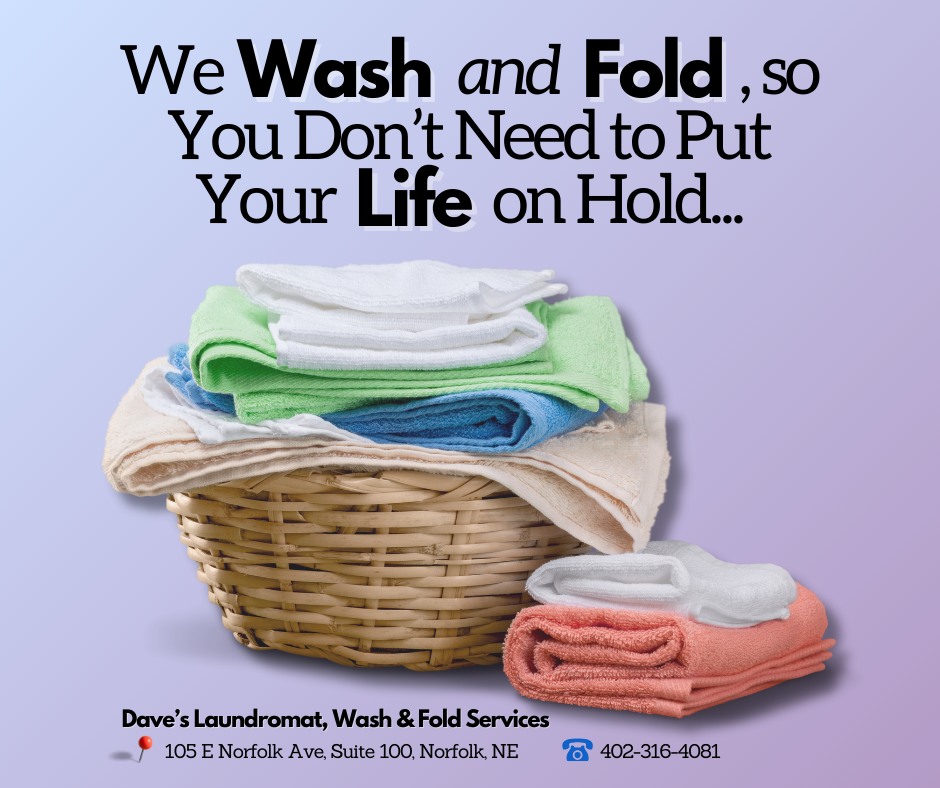 Dave's Dry Cleaning-Laundromat 452 S Lincoln St, West Point Nebraska 68788