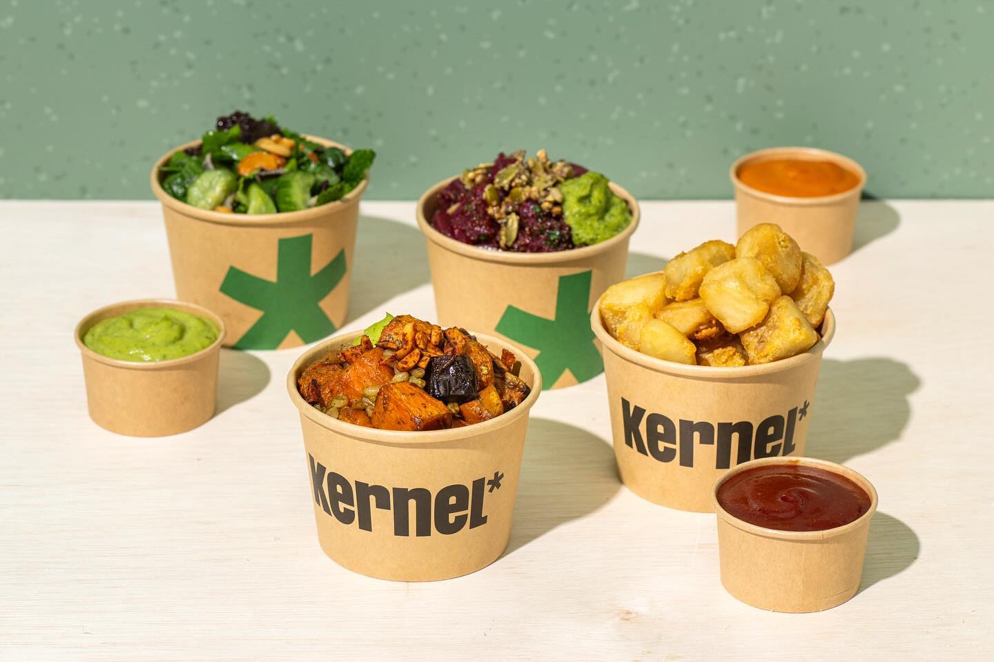 Kernel: Robot Arms and Veggie Burgers