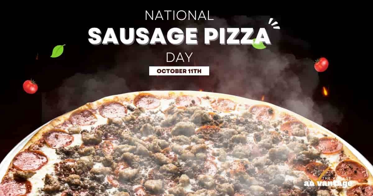 National Sausage Pizza Day