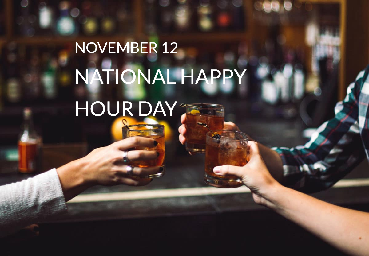 How to Celebrate National Happy Hour Day