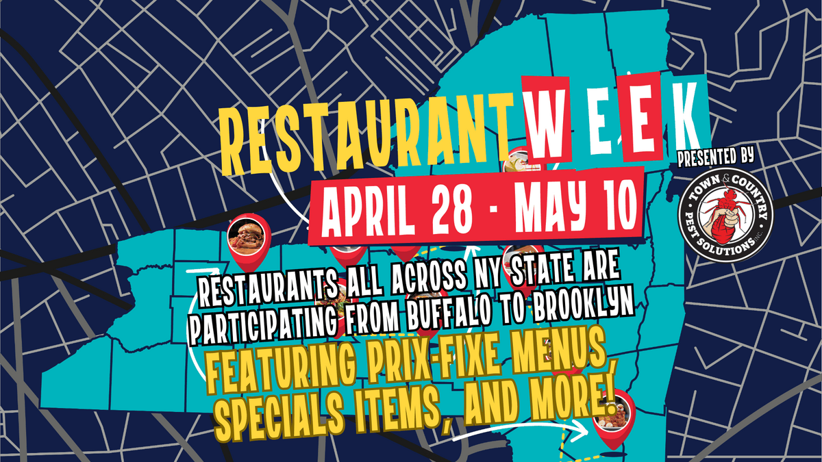 New York State Restaurant Week 2025: Central New York Dining Guide