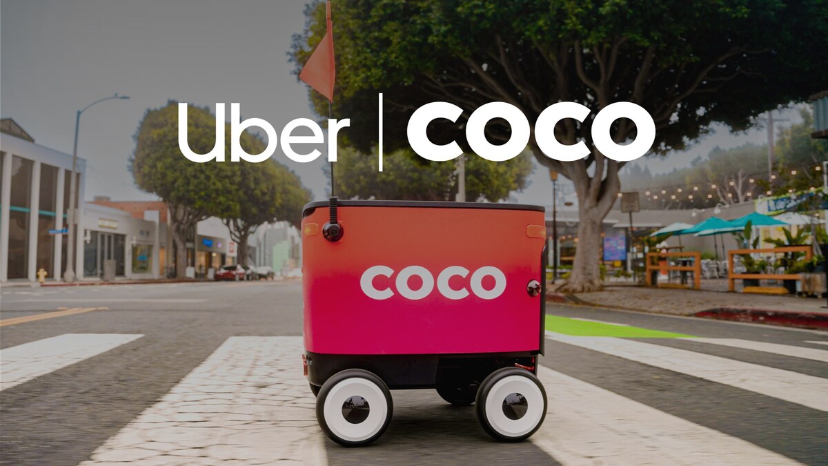 Uber Partners with Coco for Robot Deliveries in LA