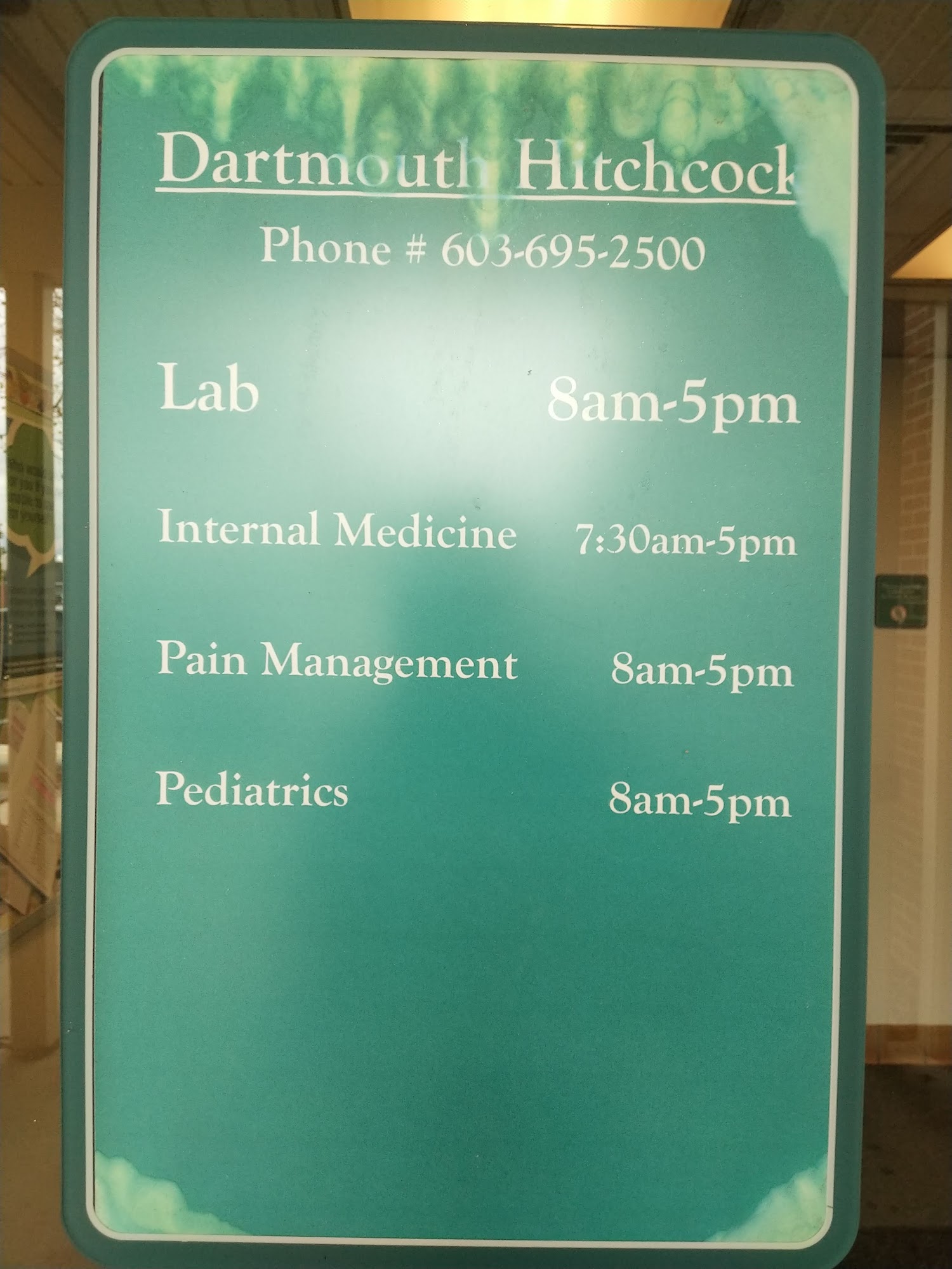 Dartmouth Hitchcock Clinics Bedford