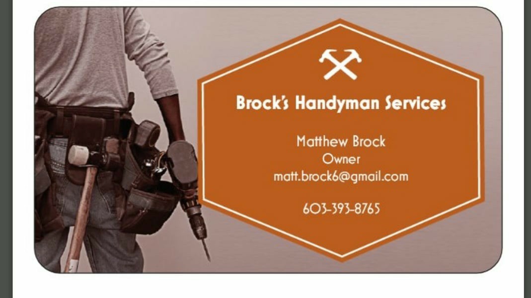 Brock's handyman services 53 Forest Ln, Boscawen New Hampshire 03303