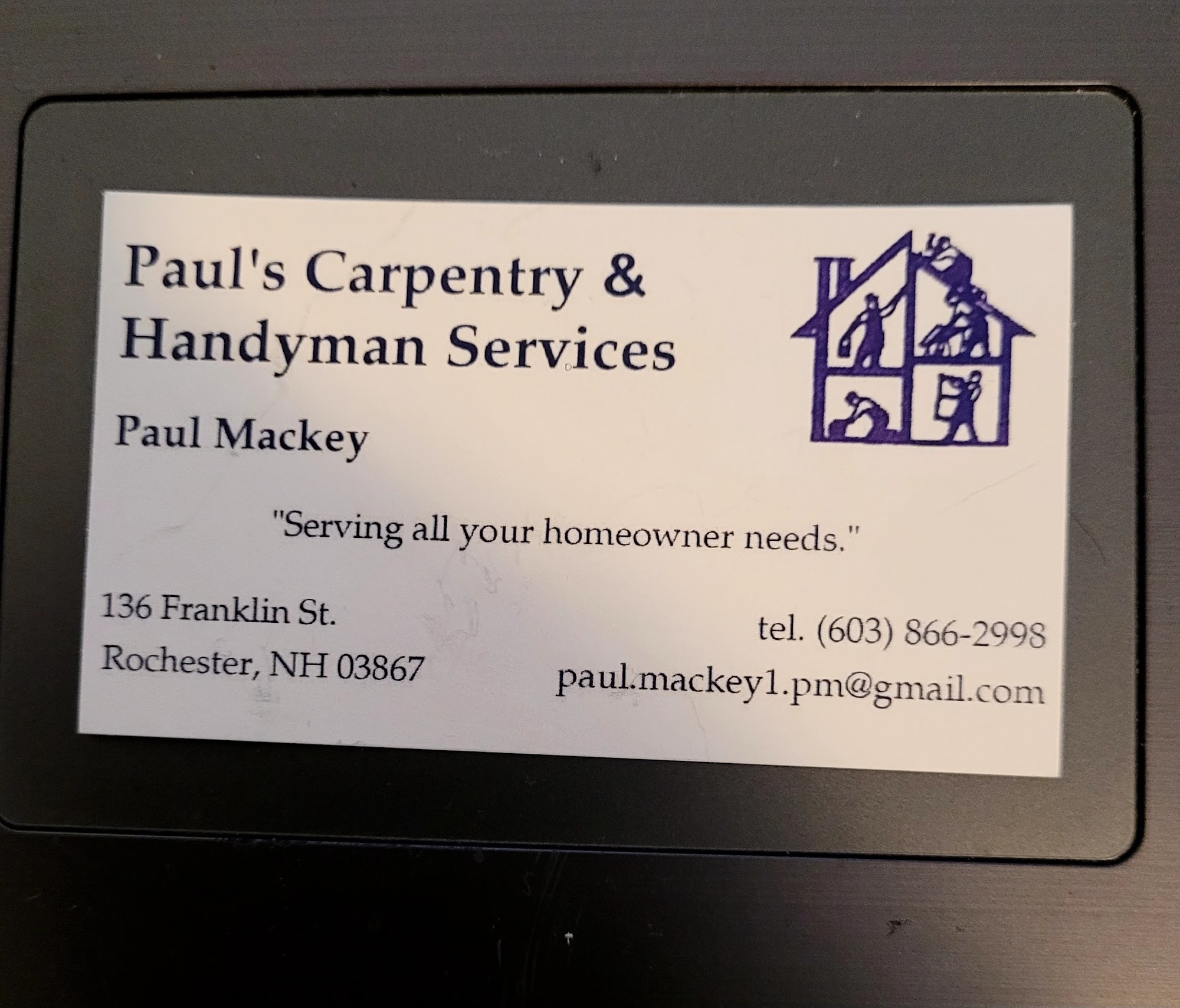 Paul's Carpentry & Handyman Services