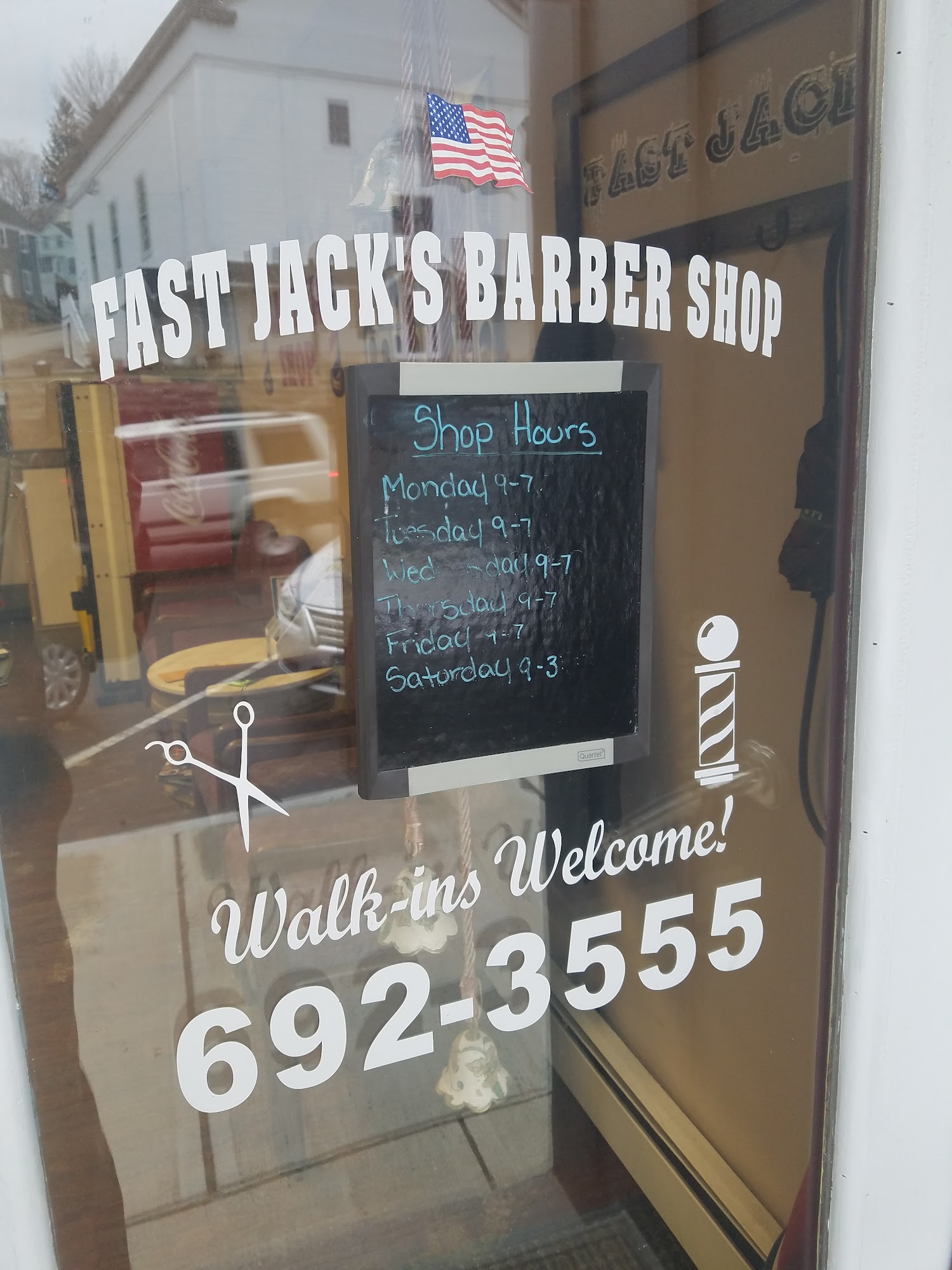 Fast Jack's Barber Shop 60 Market St, Somersworth New Hampshire 03878