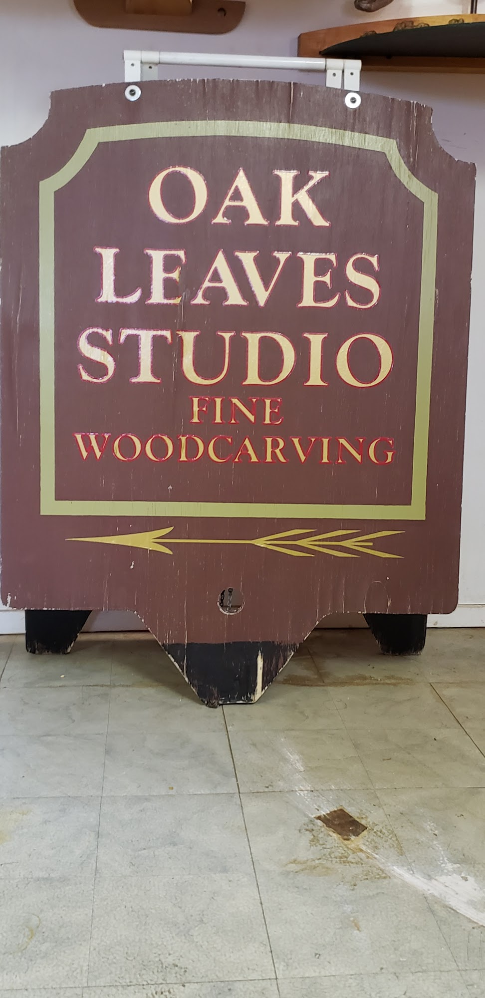 Oak Leaves Woodcarving Studio