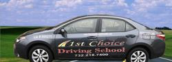 1st Choice Driving School (Special: $120 Rahway Test w/25 min. lesson meet at MVC)