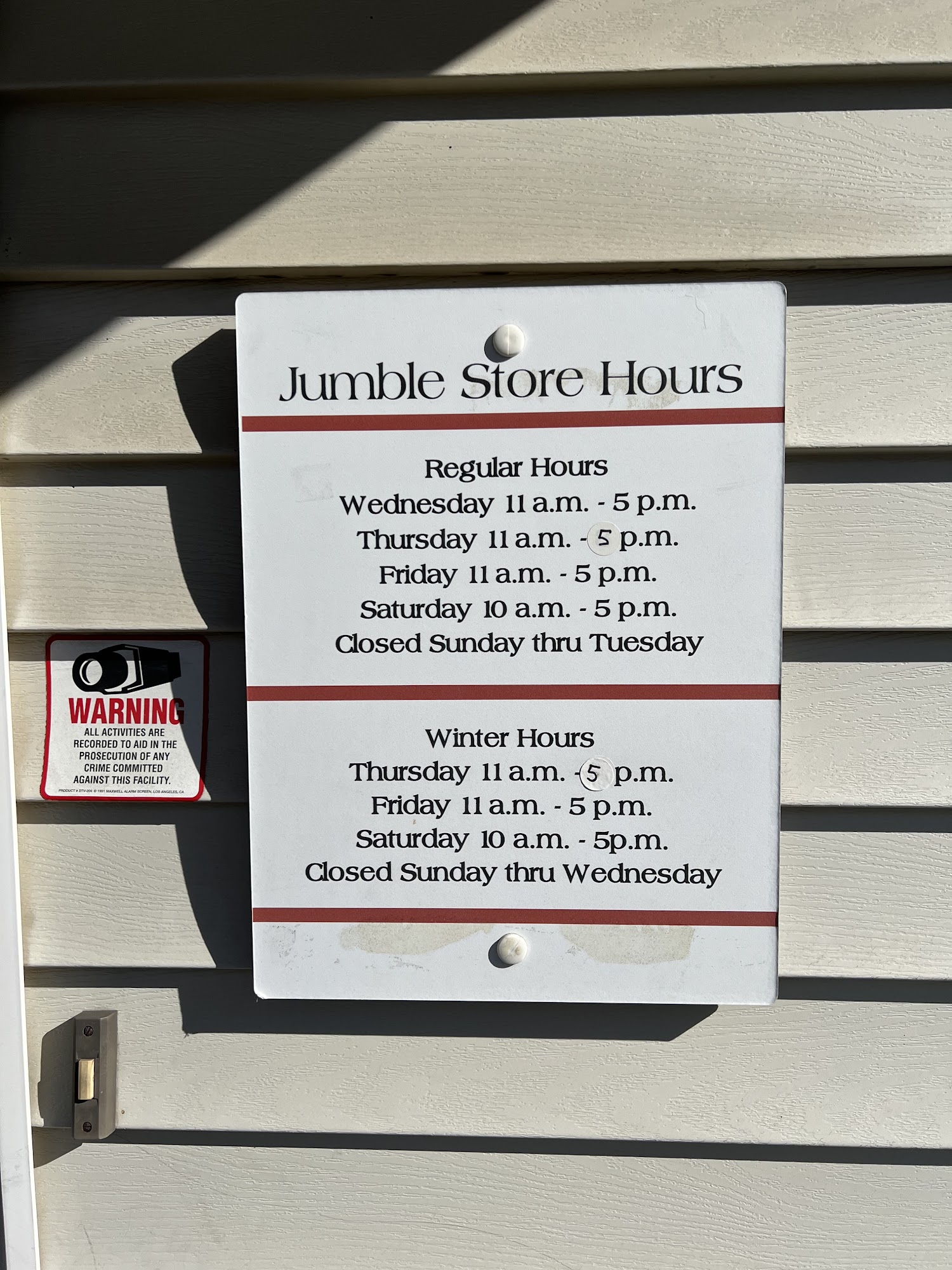 Jumble Store Thrift Shop