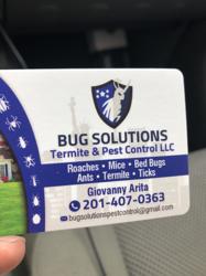 Exterminator Bug Solutions Termite & Pest Control Services Elizabeth, NJ LLC