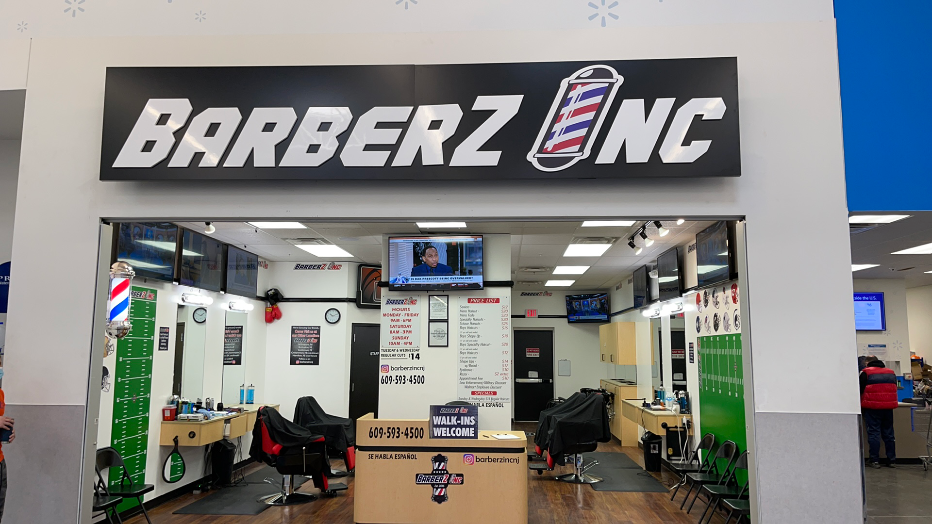 BARBERZ INC barbershop