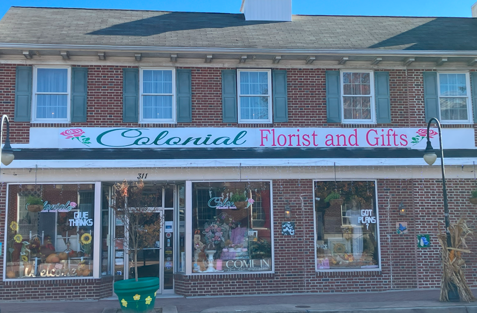 Colonial Florist and Gifts 311 N High St, Millville New Jersey 08332