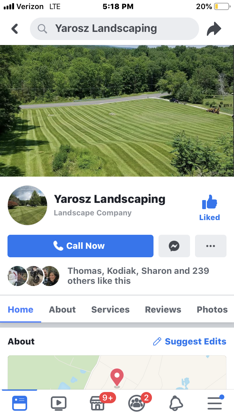 Yarosz Landscaping 10 Piney Rd, Montague New Jersey 07827
