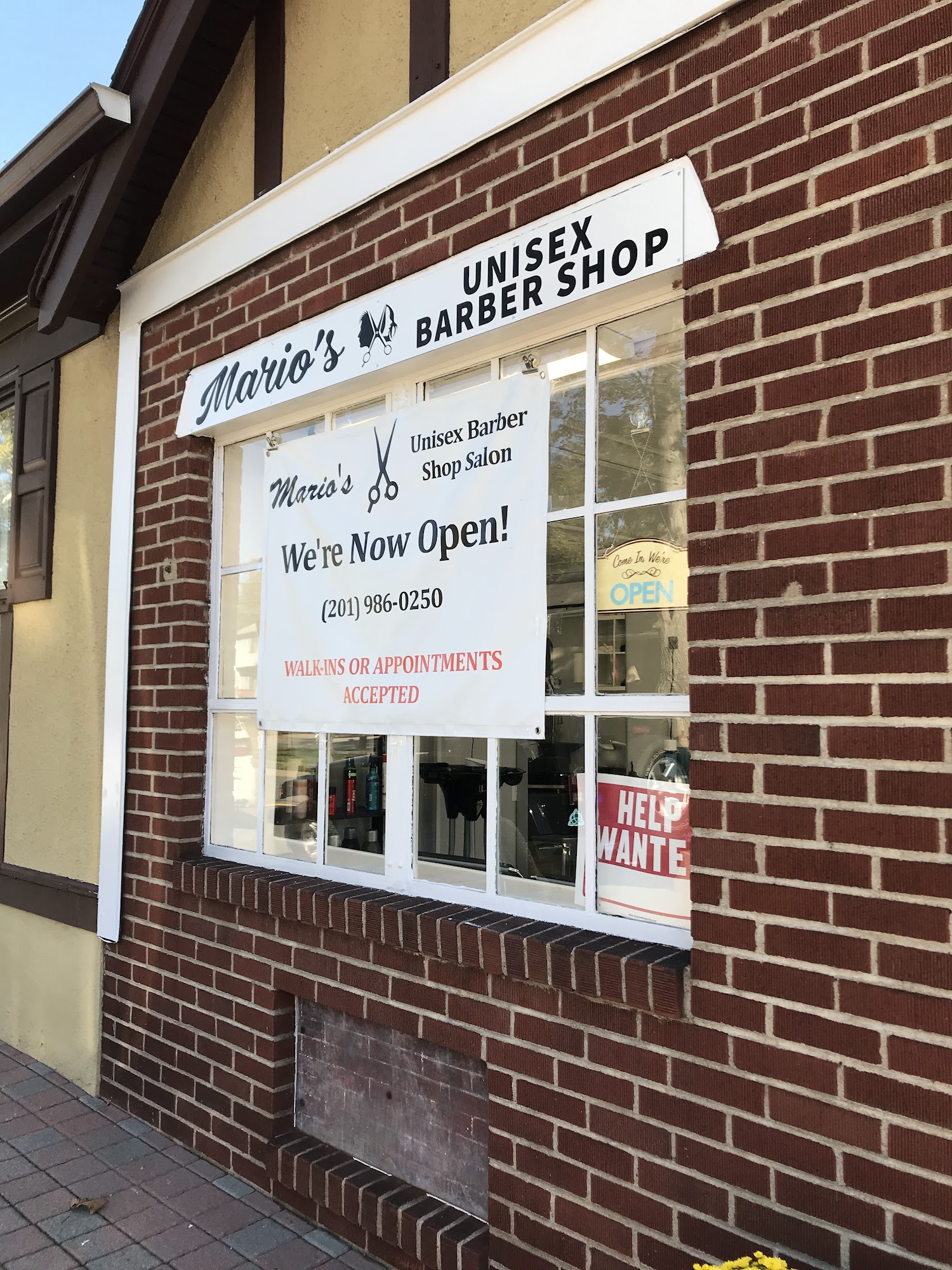 Mario's Unisex Barber Shop 201 River Rd, New Milford New Jersey 07646