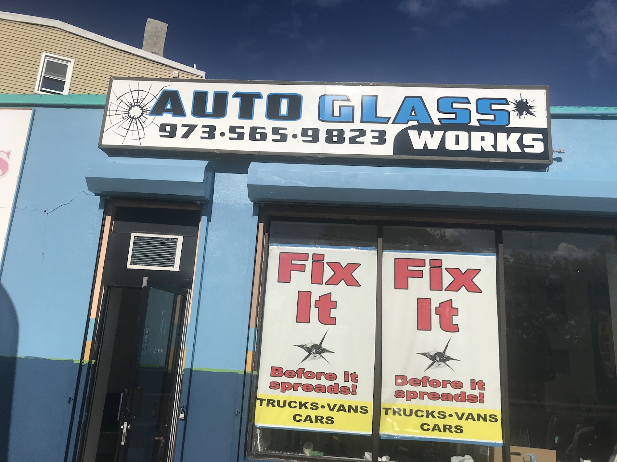 Autoglass works