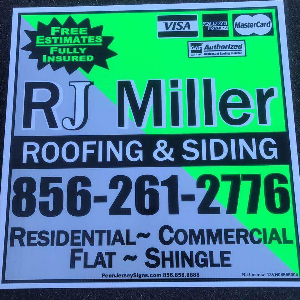 RJ Miller Roofing and Siding 1135 Newton Ave, Oaklyn New Jersey 08107