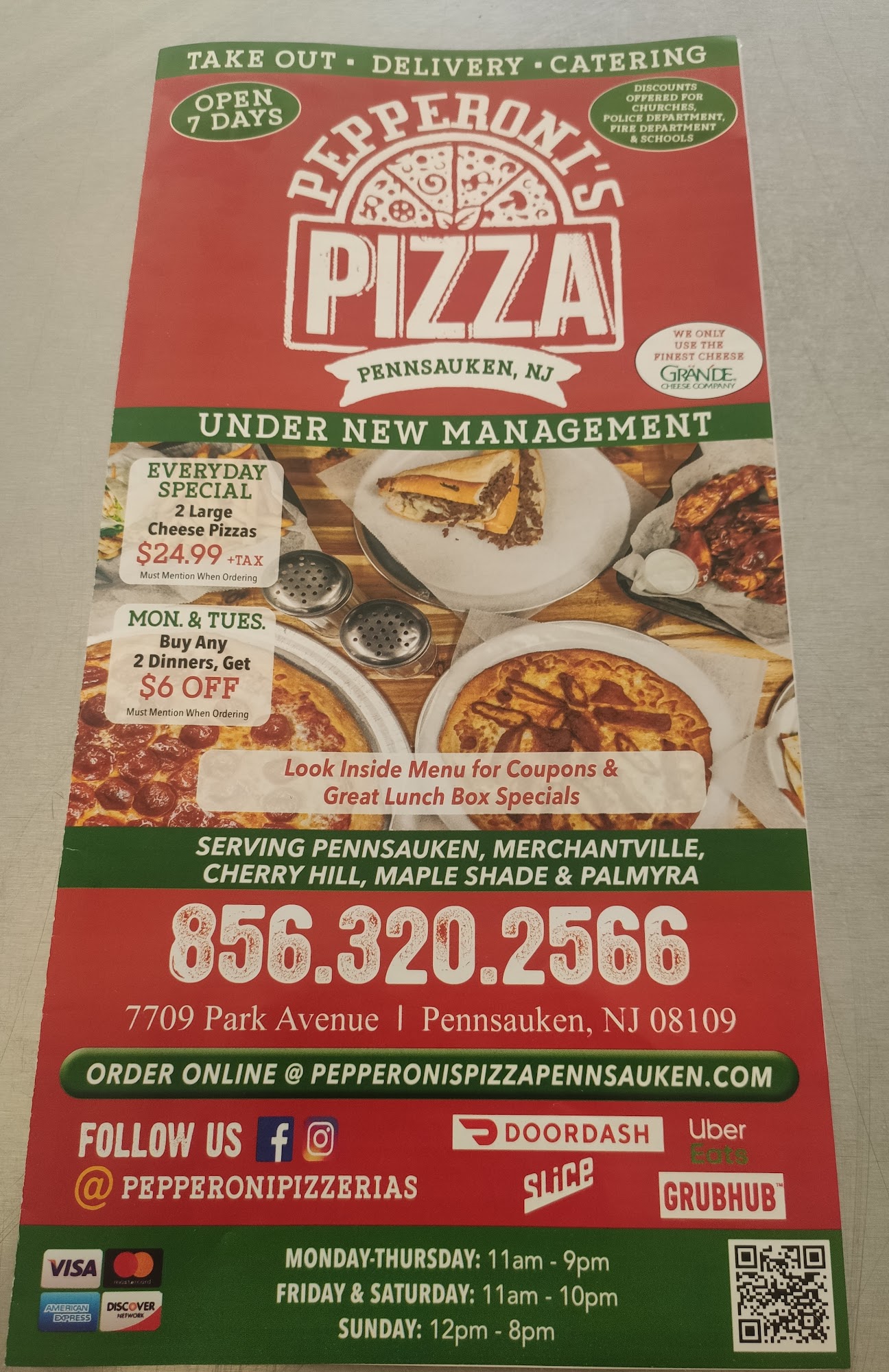 Pepperoni's Pizza Pennsauken