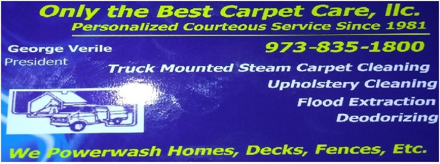 Only the Best Carpet Cleaning LLC 1144 Ringwood Ave, Pompton Lakes New Jersey 07442