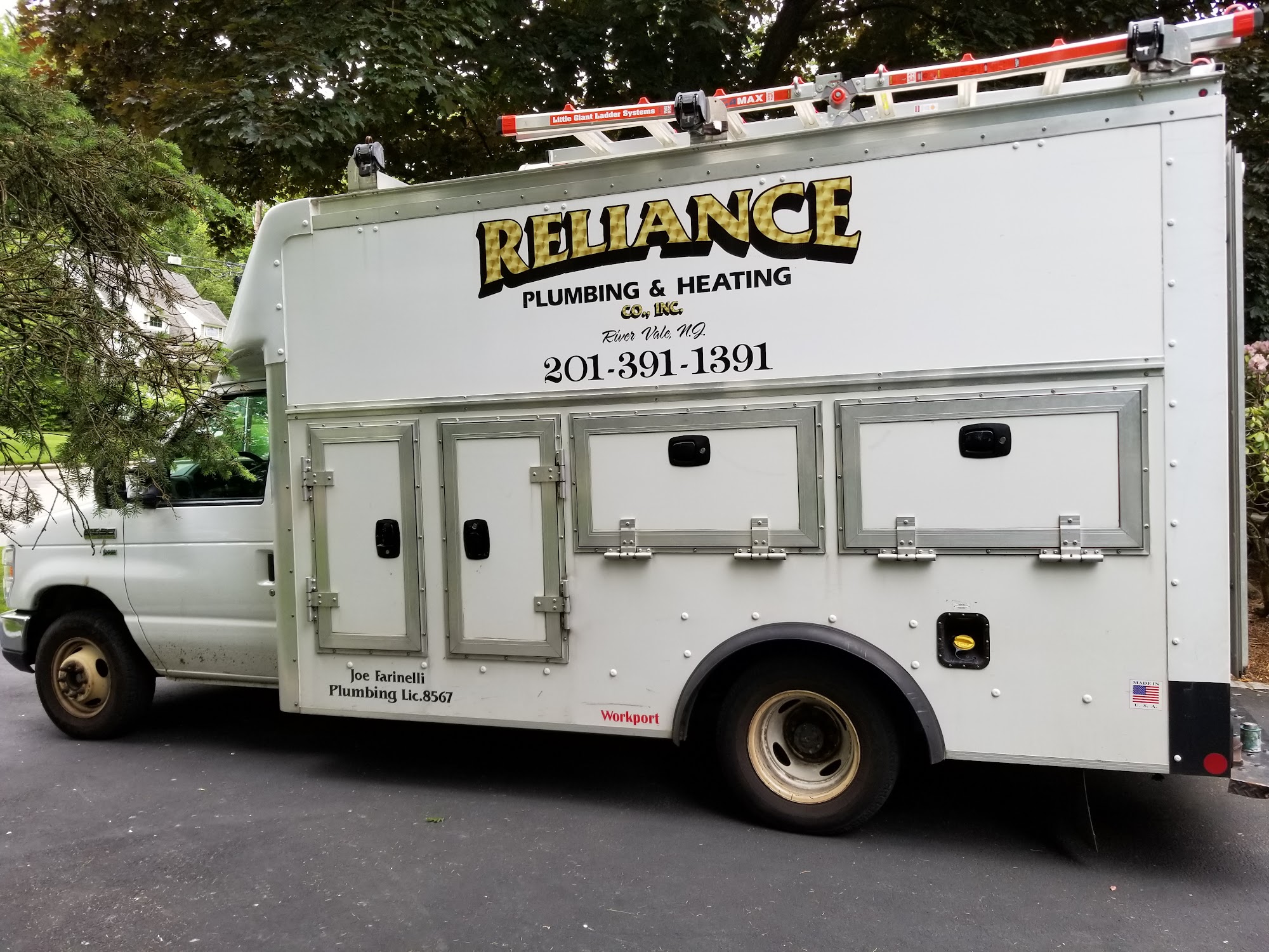Reliance Plumbing and Heating Co., Inc. 564 Wittich Terrace, River Vale New Jersey 07675