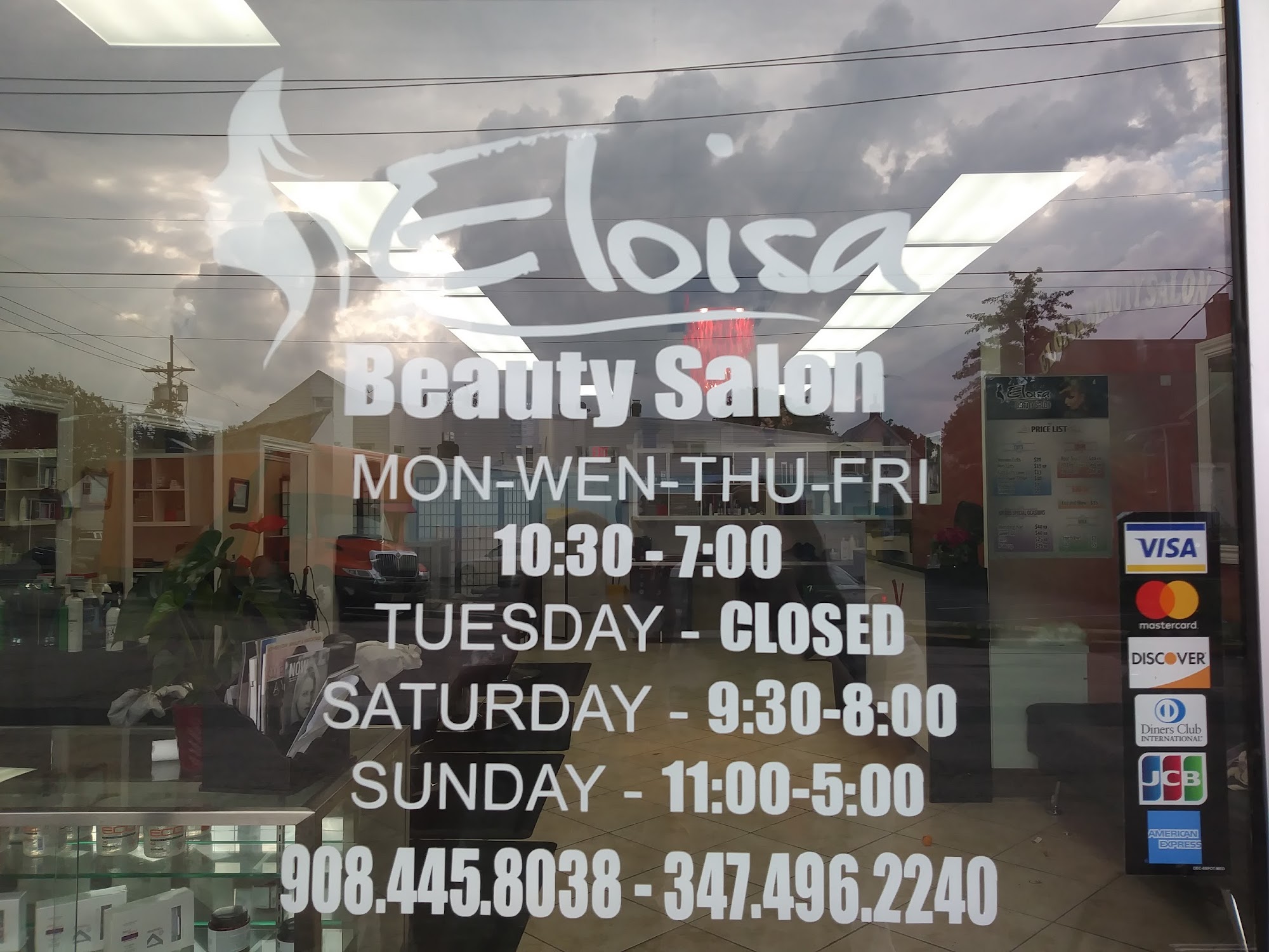 Eloisa Beauty Salon 207 Sheridan Ave #1420, Roselle New Jersey 07203