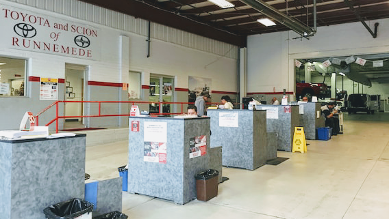 Service Center at Toyota of Runnemede