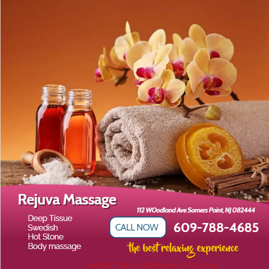 Rejuva Massage 112 Woodland Ave, Somers Point New Jersey 08244