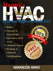 Manny's HVAC & Home Improvement LLC