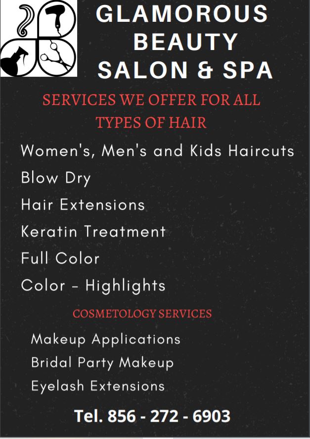 Glamorous Beauty Salon & Spa LLC 835 N Broad St, Woodbury New Jersey 08096