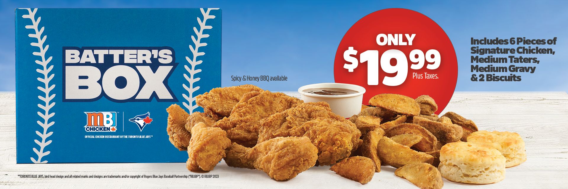 Mary Brown's Chicken & Taters Menu