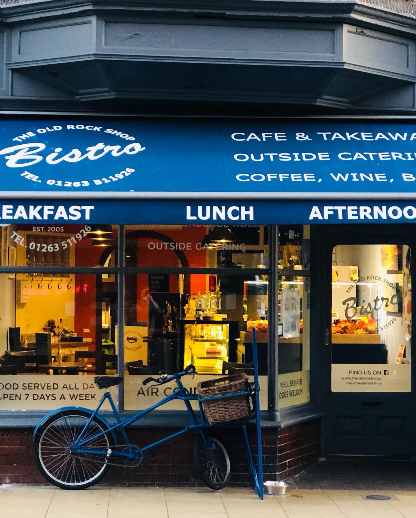 The Old Rock Shop Bistro 10 Hamilton Rd, Cromer