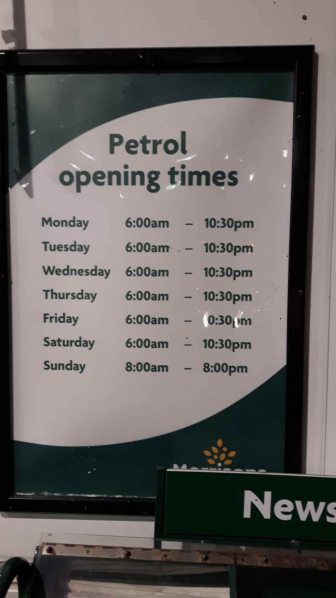 W M Morrisons Petrol Station Diss