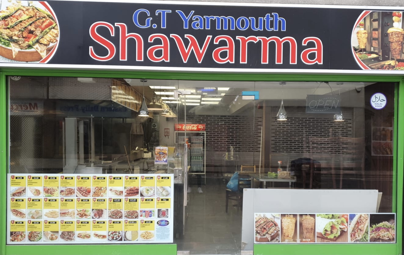 G.T Yarmouth Shawarma 177A King St, Great Yarmouth