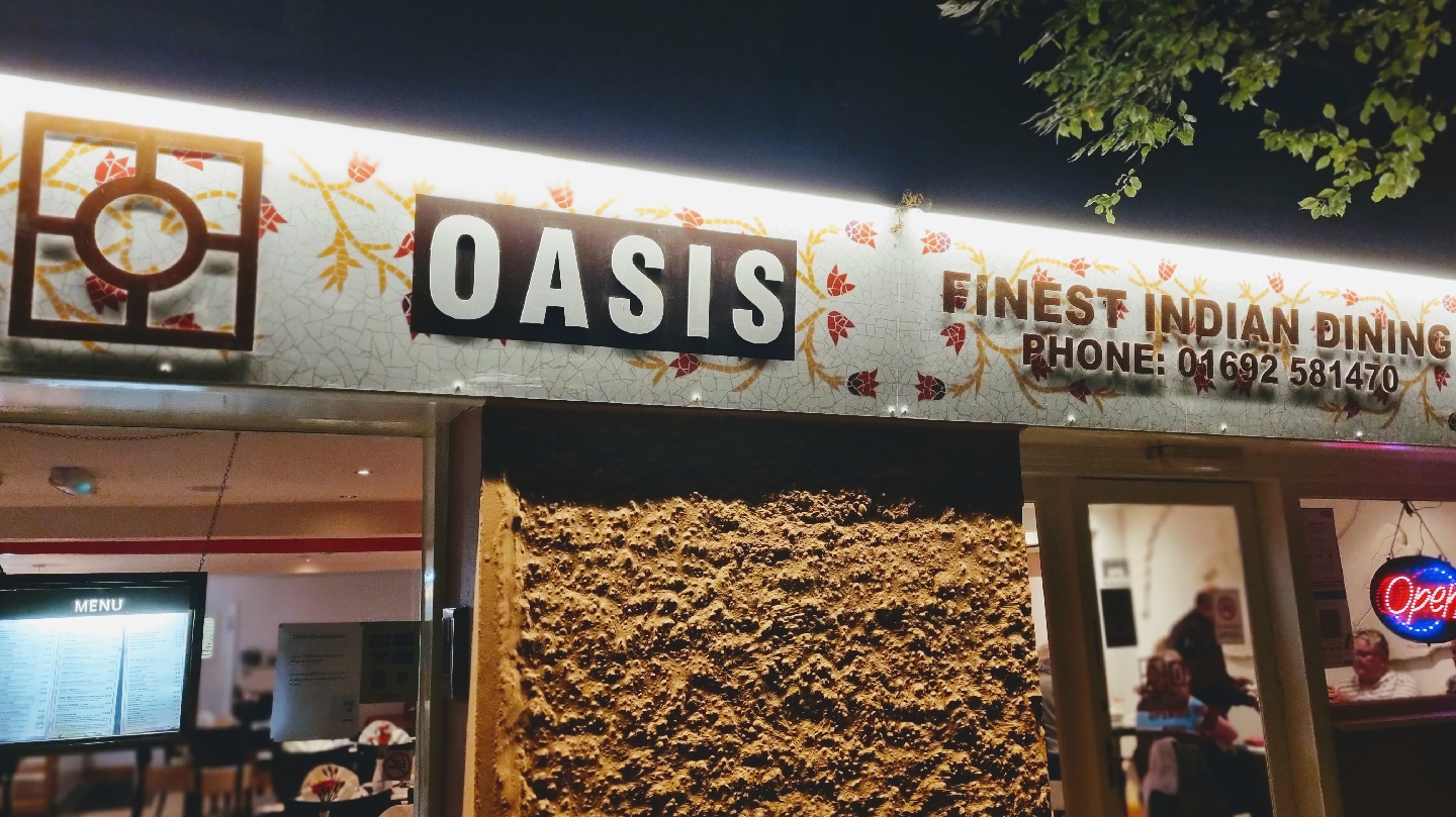 Oasis 2 Indian Restaurant Upper Staithe Road Stalham, Norwich
