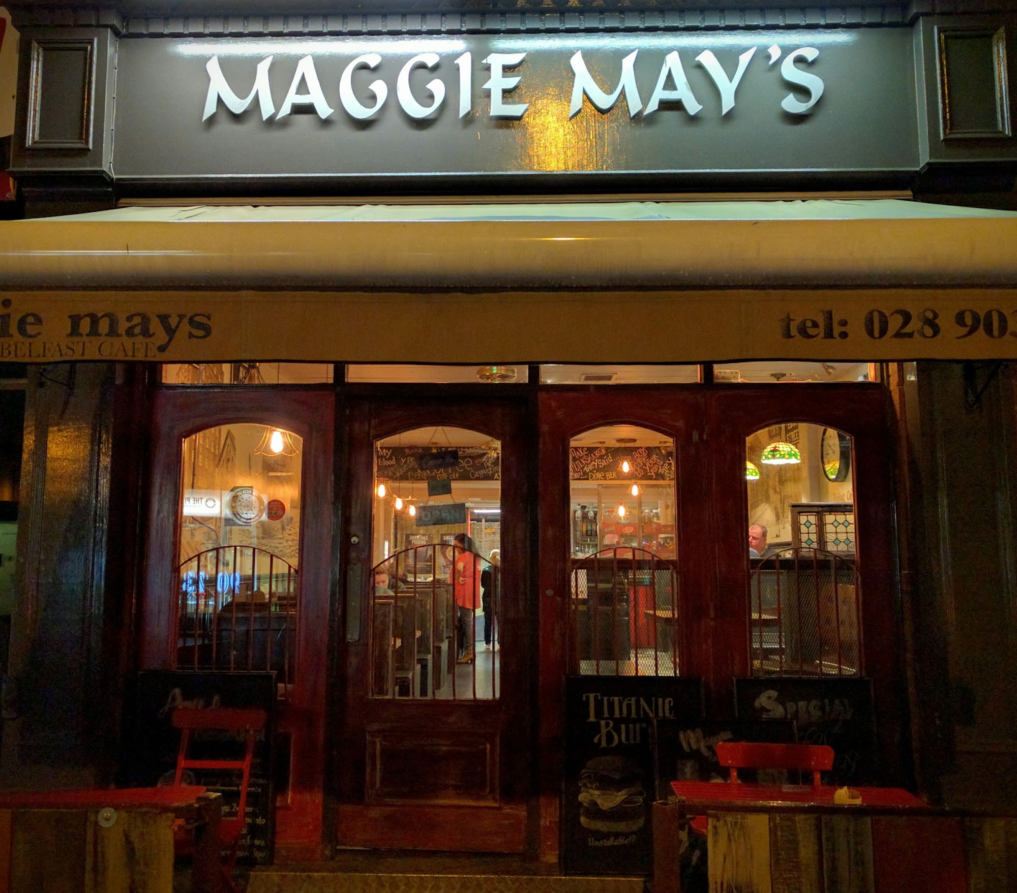 Maggie May's 50 Botanic Ave, Belfast