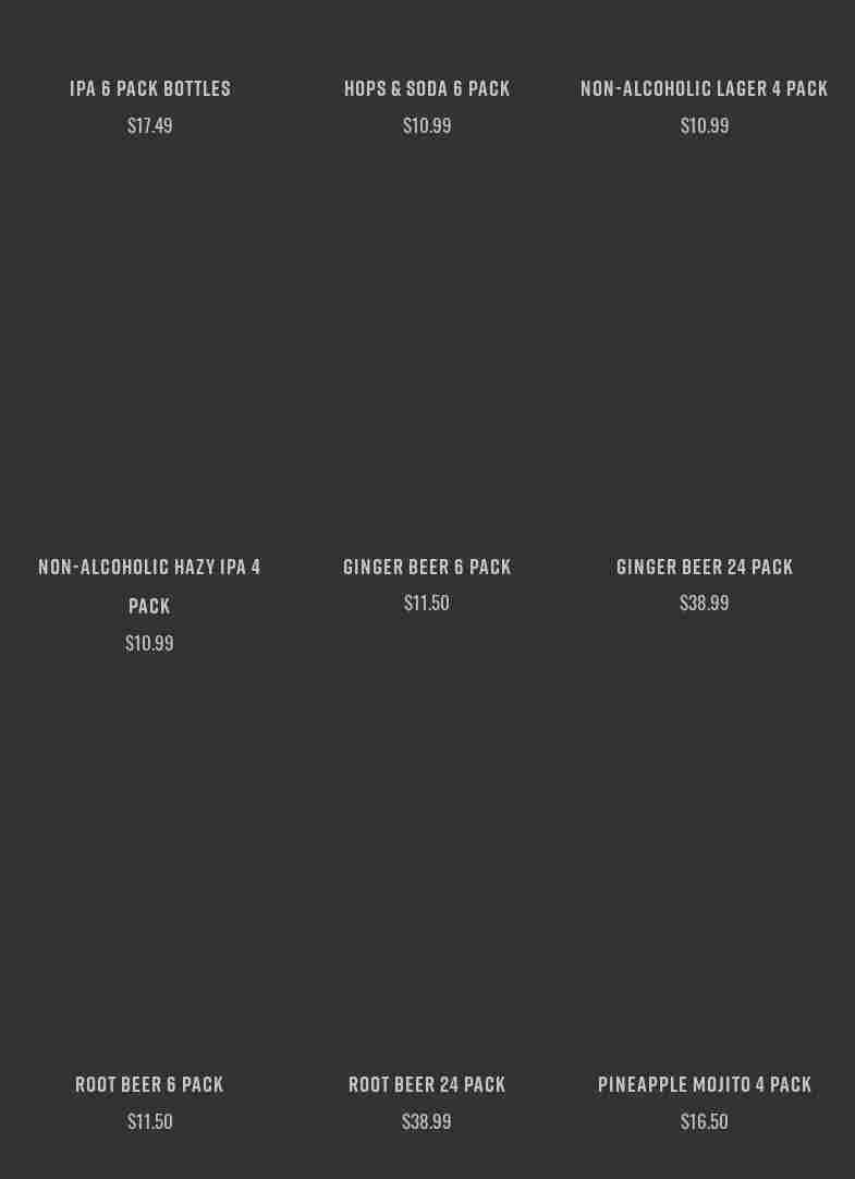 Propeller Brewing Company - Bedford Tap Room, Cold Beer Store & Drive-Thru Menu