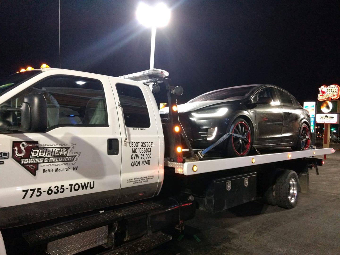 Durick Towing & Recovery 455 Round Mountain Drive Ste. A, Battle Mountain Nevada 89820