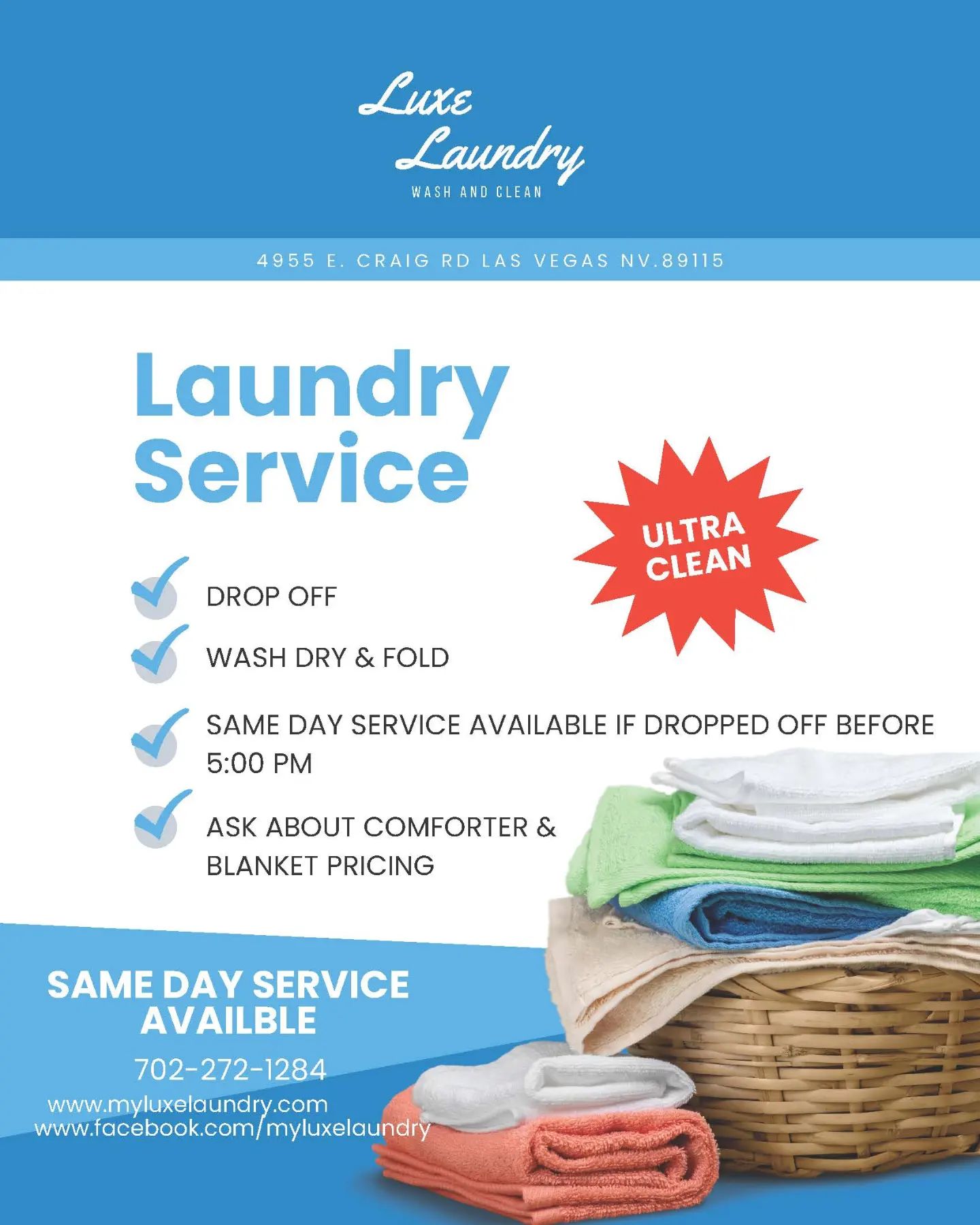 Luxe Laundry Inc & Dry Cleaning