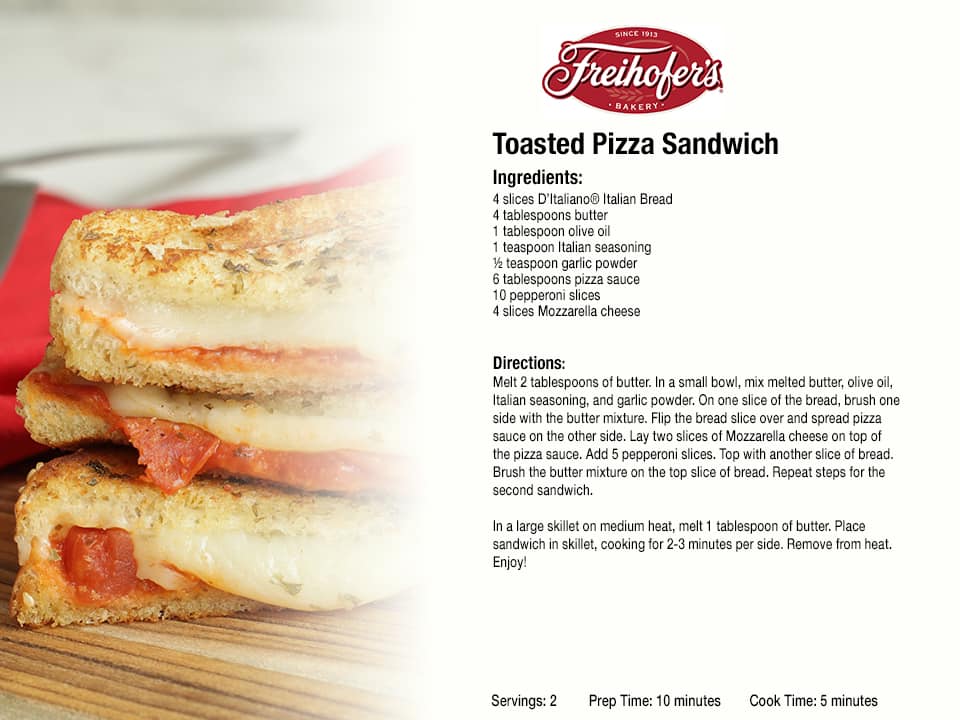 Freihofer's Baking Co Menu