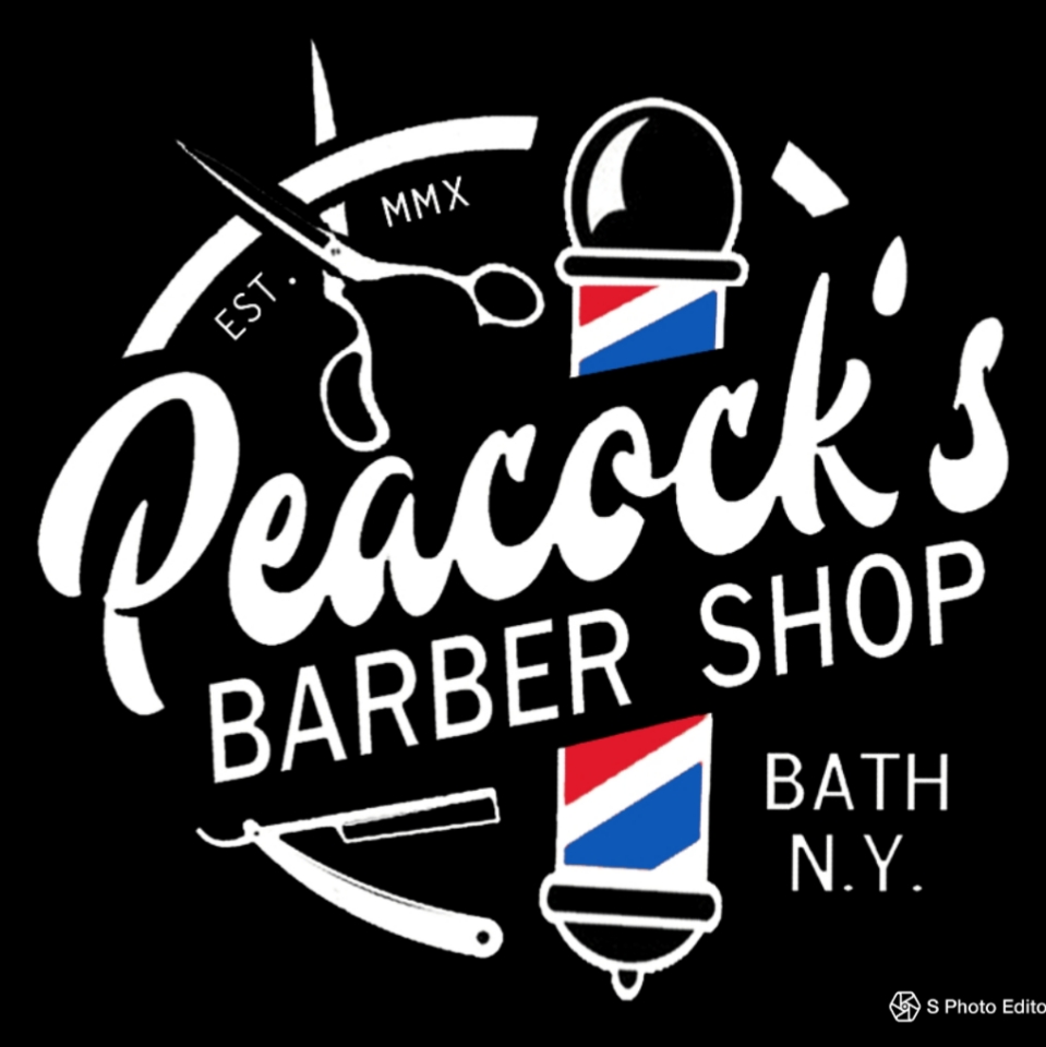Peacock's Hometown Barber Shop 6948 Rumsey Street Extension, Bath New York 14810