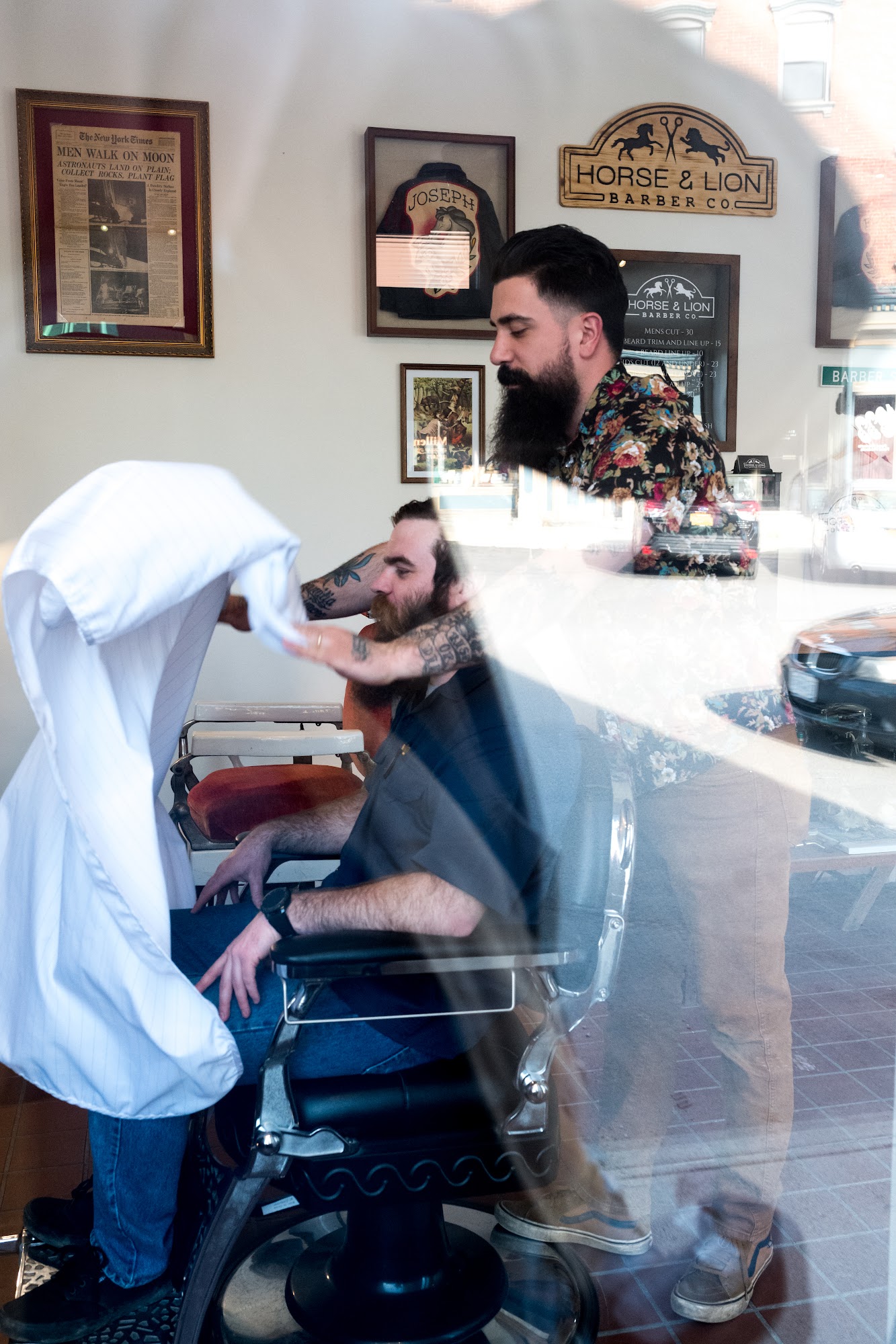 Horse and Lion Barber co