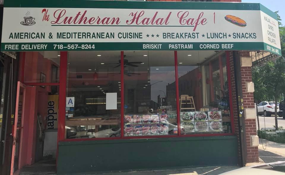 Lutheran Halal Cafe Menu
