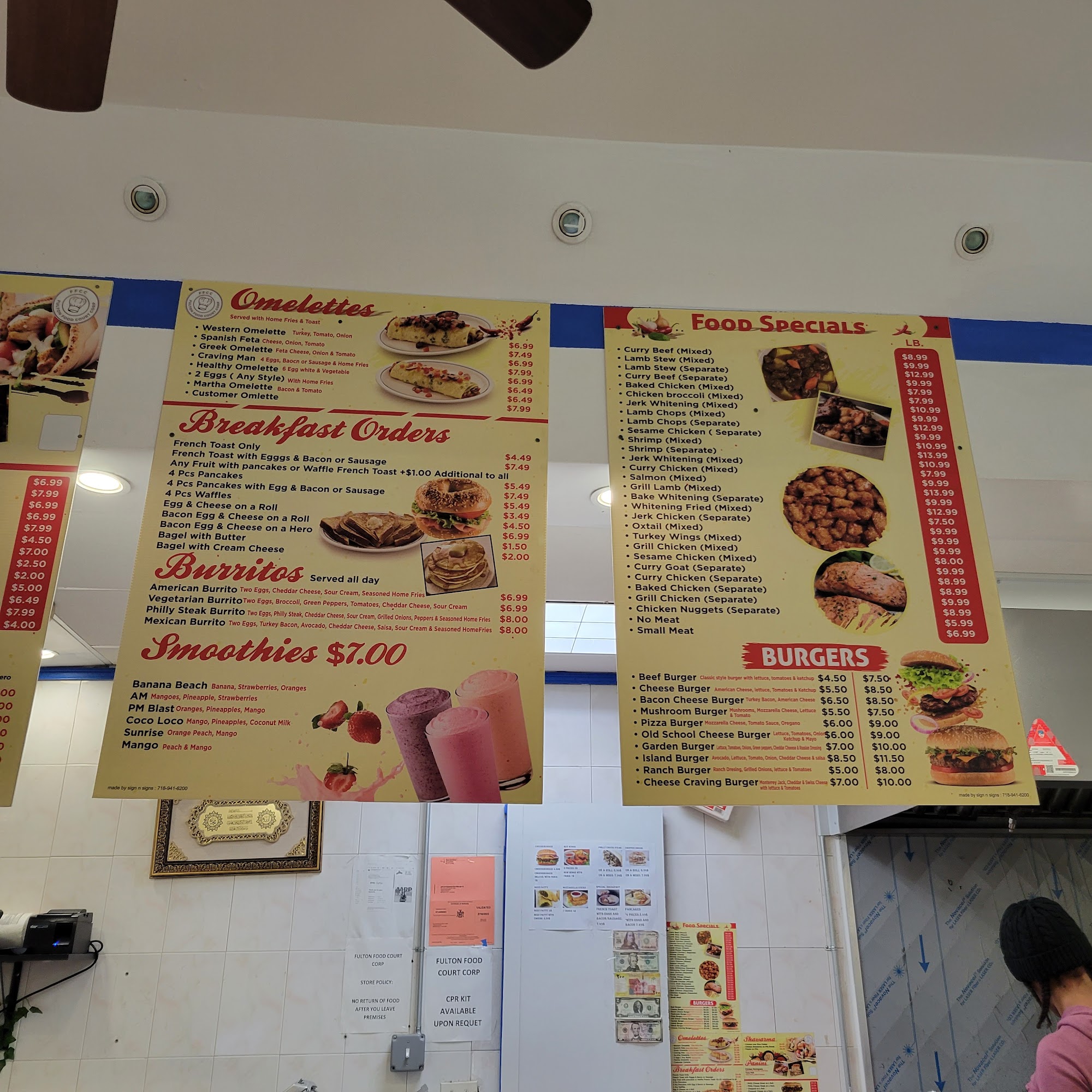 Z Halal Restaurant Menu