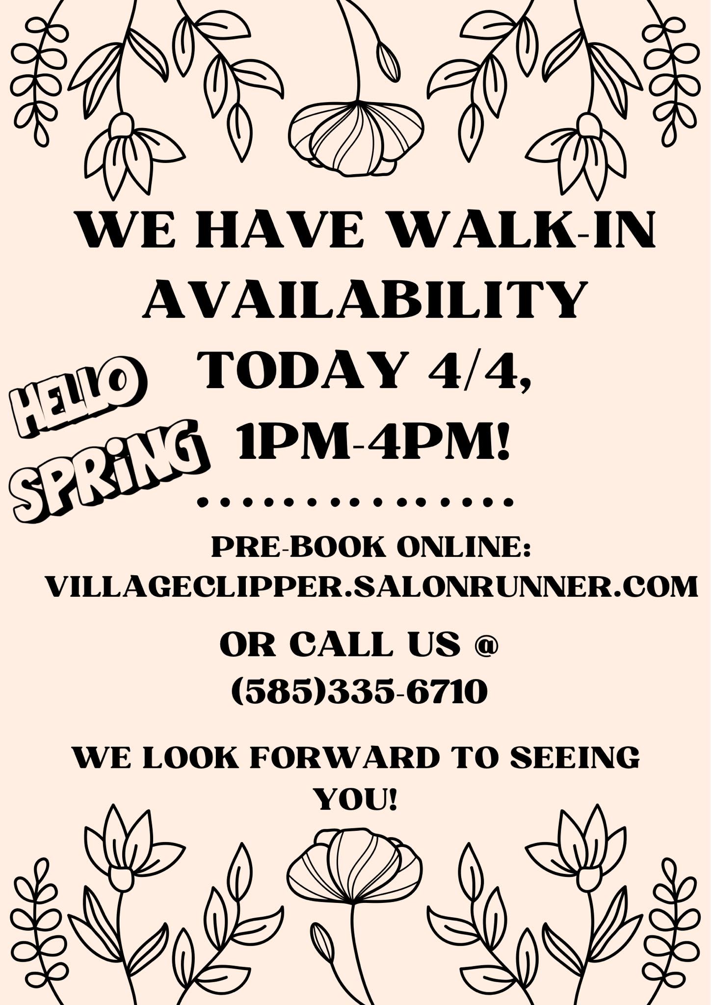 Village Clipper Barber And Styling 17 Clara Barton St, Dansville New York 14437