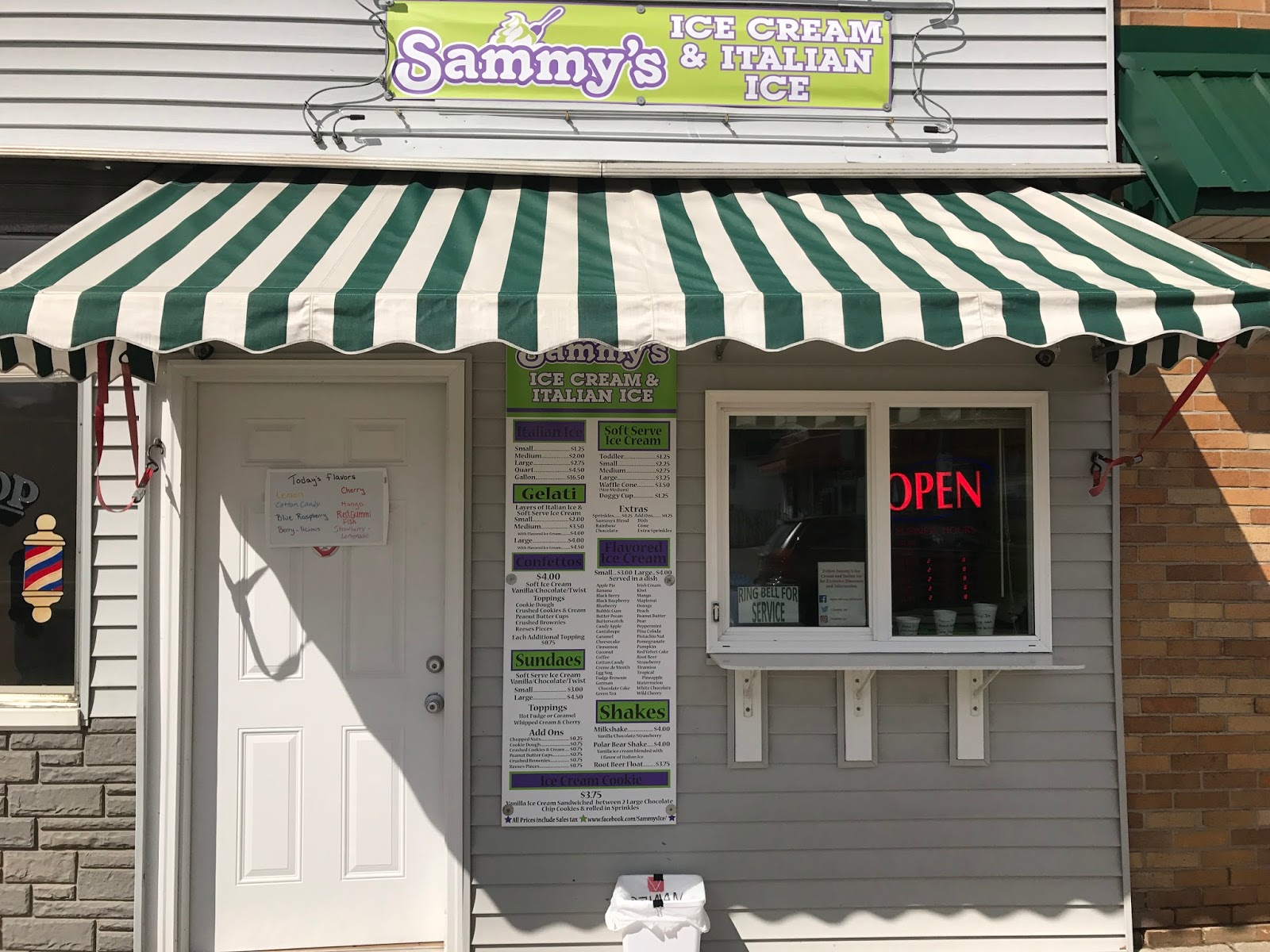 Sammy's Ice Cream and Italian Ice