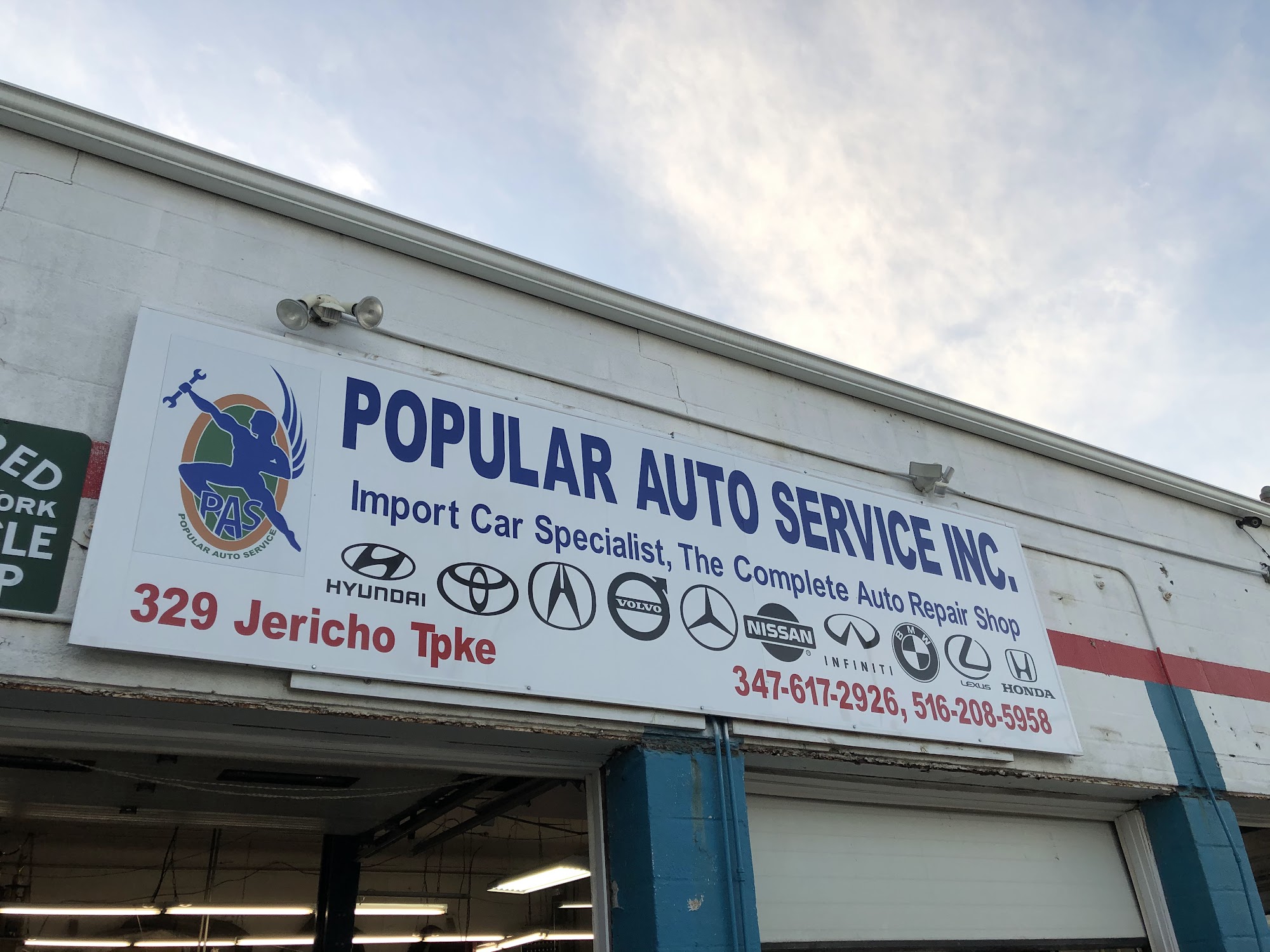 Popular Auto Services 329 Jericho Turnpike Rear, Floral Park New York 11001