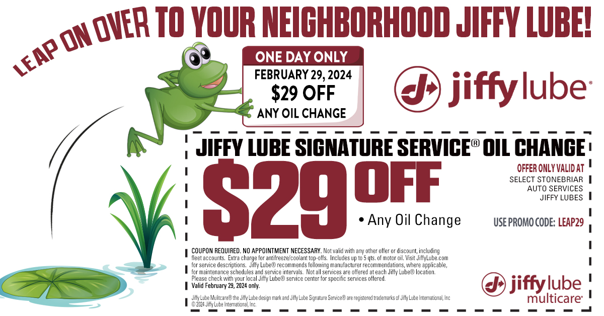 Jiffy Lube 325 Marketplace Dr, Henrietta New York 14623