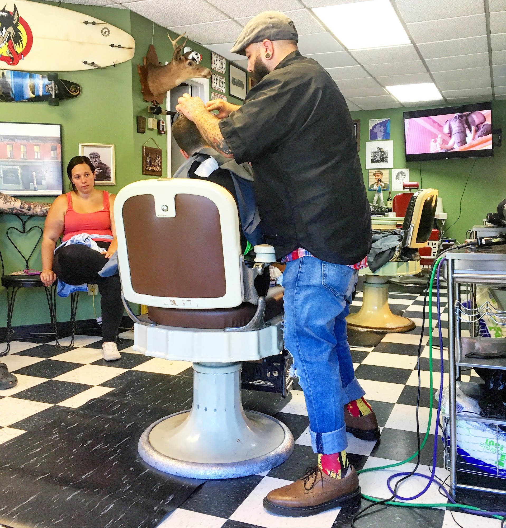 Wolfman Jays barber shop & shave parlor 521 Main St, Highland Falls New York 10928