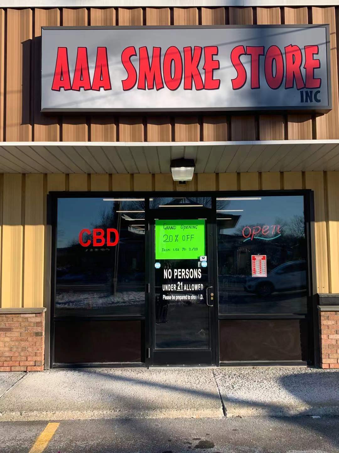 AAA Smoke Store Inc