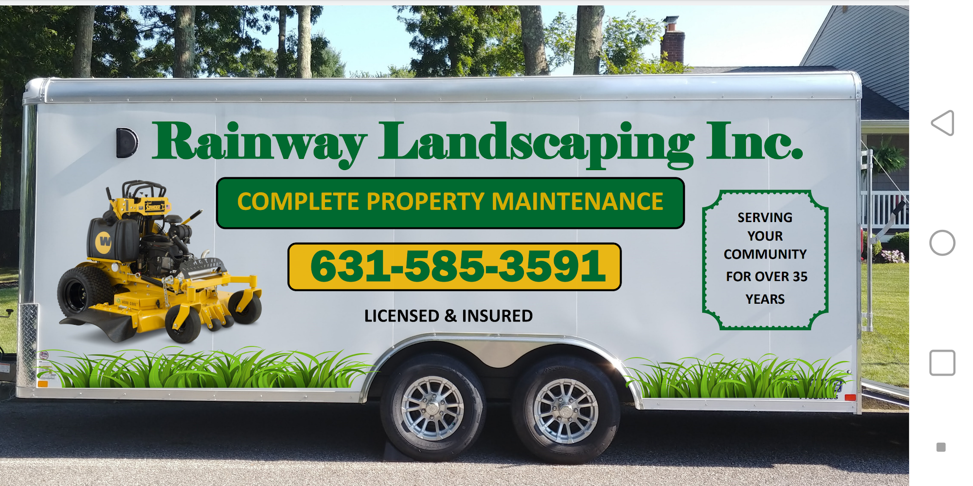 Rainway Landscaping, Inc.