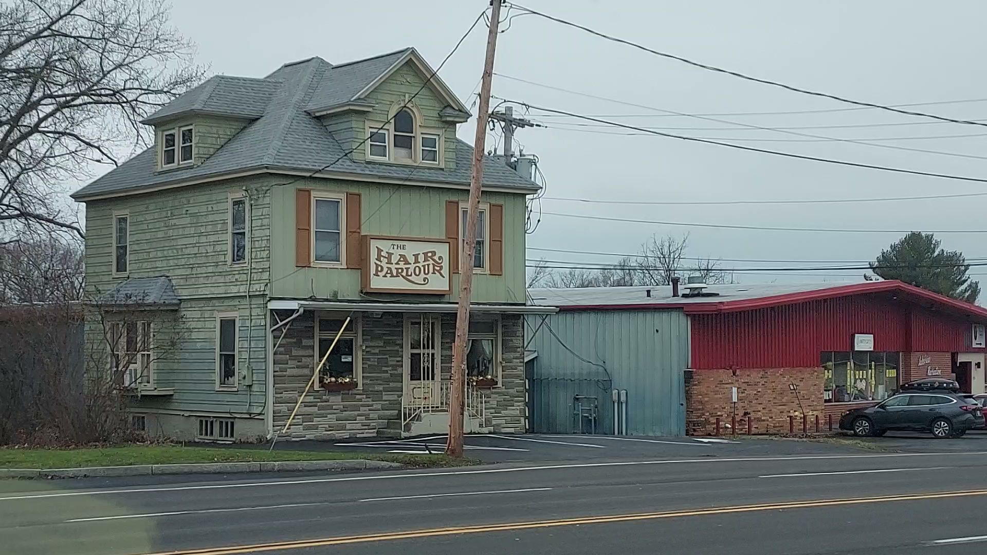 The hair parlour